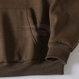 Sudaderas Extra Grandes para Hombre con Hombros Caídos, Tinte Liso, de Buena Calidad para Invierno - Product Image 5