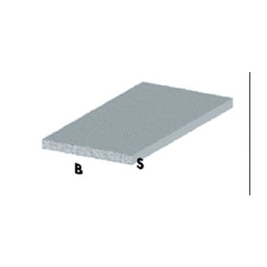 Profilo Argento H.200 Cm Piatto 25x2 Mm - Product Image 1