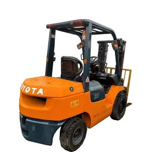 Chariot élévateur électrique diesel 60V d'occasion certifié CE ISO Capacité de 3 tonnes 10 tonnes Composants principaux Moteur de boîte de vitesses Source moteur diesel - Product Image 2