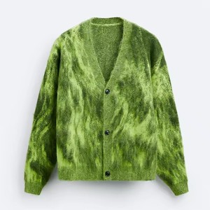 Logo personnalisé Cardigan tricoté Pulls en mohair Pull en mohair de qualité supérieure respirant et chaud - Product Image 4