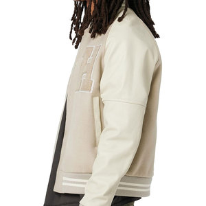 Vêtements de sport OEM broderie chenille personnalisée veste universitaire pour hommes personnalisée veste de laine de baseball d'université hommes - Product Image 2