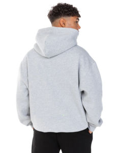 Sweats à capuche en coton 100% lourd, vintage, délavé à l'acide, avec poches, thermique, séchage rapide, surdimensionné, uni, couleur unie - Product Image 3