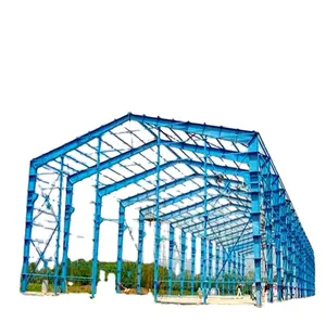 Structures d'entrepôt structure en acier à faible coût systèmes de construction commerciaux en métal