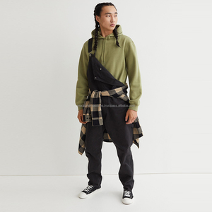 Sudadera con capucha de poliéster/algodón de alta calidad para hombre, ropa de calle bordada, estampado Digital de peso pesado de gran tamaño, liso de invierno - Product Image 6