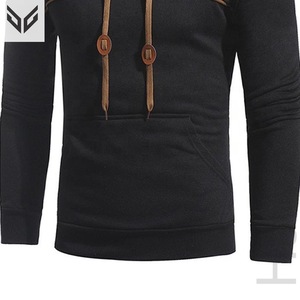 Sweats à capuche légers pour hommes du fabricant pakistanais couleur unie hiver polaire col à capuche ODM approvisionnement bas quantité minimale de commande - Product Image 5