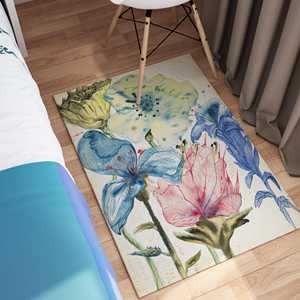 Alfombra de Flores, Alfombras de Flores de Dalí, Alfombra de Salvador Dalí, Alfombras de Reproducción, Alfombra Delgada No Tejida - Product Image 5