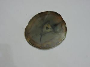 Sous-verres en agate naturelle faits à la main, écologiques, pour le thé et le café, tapis, coussinets, décoration de table pour la maison, le bureau, l'hôtel, emballage en carton - Product Image 4