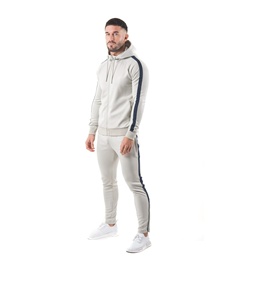 Survêtement personnalisé OEM vente en gros survêtement pour hommes avec bande latérale pour l'hiver 2023 24 fabriqué par Econex Sports - Product Image 2