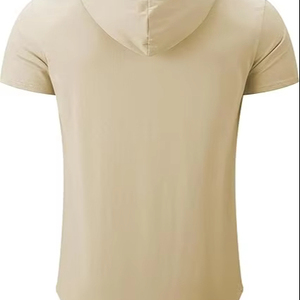 Sudaderas Casuales de Invierno para Hombre, Color Sólido, 100% Algodón, Felpa, Corte Regular, con Bolsillo, Ecológicas, de Secado Rápido y Transpirables, de Alta Calidad - Product Image 1