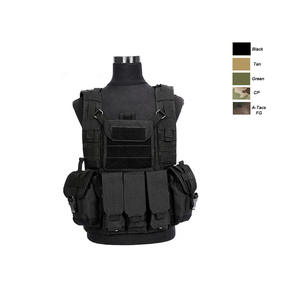 Nouvelle arrivée gilet tactique personnalisé système Molle plaque transporteur Protection poitrine plate-forme pour l'extérieur en nylon durable Oxford matériel - Product Image 3