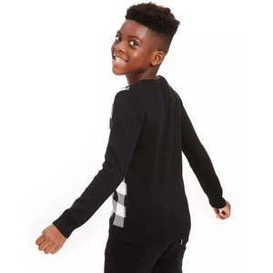 Pull familial à carreaux Buffalo pour garçons de petite taille, style Big Boy, couleur naturelle, de la marque Charter Club - Product Image 2