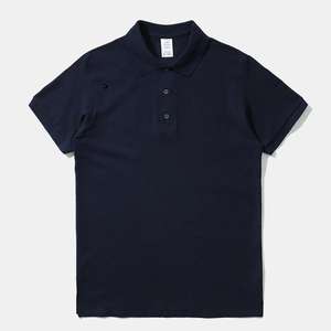 เสื้อโปโลผู้ชายทำจากผ้าฝ้ายโพลีเอสเตอร์แขนสั้นผ้าคอตตอนด้านนอกเสื้อโปโลแบบลำลอง - Product Image 6