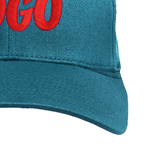 Casquette de baseball 6 panneaux à prix de gros pour hommes, vêtements décontractés et de sport, logo personnalisé, chapeau de papa brodé en 3D, casquettes de sport - Product Image 3