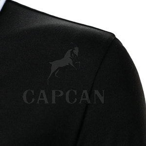 Polos con cremallera para hombre, camisetas de polo de punto acanalado de manga corta, camisetas de golf informales de nueva moda con tamaño personalizado - Product Image 6