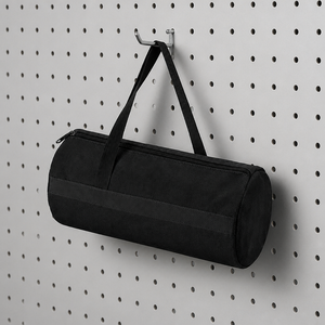 Sac à outils en tissu Oxford épais, fermeture à glissière, sac de rangement résistant à l'usure pour électriciens, charpentiers, camping, 32x10cm - Product Image 3