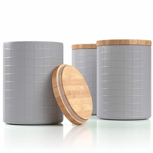 Top Quality Home Decor Purpose <b>Kitchen</b> <b>Storage</b> Canister Large Medium Small & Extra Small Sizes & Condiment <b>Storage</b> - Product Image 3
