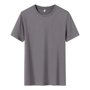 कस्टम टी शर्ट मुद्रण त्रि ब्लेंड टी शर्ट 50% पॉलिएस्टर 25% कपास 25% रेयान टी शर्ट के लिए पुरुषों ग्राफिक टी शर्ट