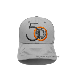 Logo de broderie 2D personnalisé 100% coton Casquettes de baseball Broderie Logo personnalisé Casquettes de camionneur Casquette de sport de haute qualité - Product Image 1