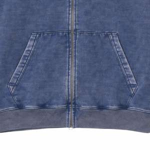 Sweat à capuche en molleton 100% coton biologique pour homme, coupe classique, avec des caractéristiques respirantes et à séchage rapide, streetwear d'automne - Product Image 5