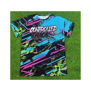 T-shirts imprimés par sublimation 3D élégants Premium 2025 T-shirts pour hommes à séchage rapide Nouveaux t-shirts d'été de qualité supérieure - Product Image 1