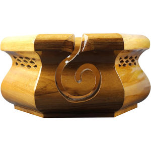 Handmade Wooden Knitting Yarn Storage Bowl Organizing <b>Gift</b> for Knitter's Yarn - Product Image 1
