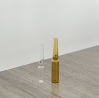 Vente en gros de flacons ampoules en verre transparent de qualité pharmaceutique gravés vides de 1 ml, 2 ml, 4 ml, 5 ml, 8 ml, 10 ml, pour injection de blanchiment de la peau