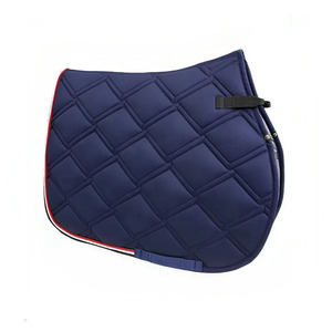 Tapis de selle matelassé en coton robuste, résistant à l'usure, pour l'entraînement quotidien, tapis d'équitation polyvalent pour les clubs équestres - Product Image 1