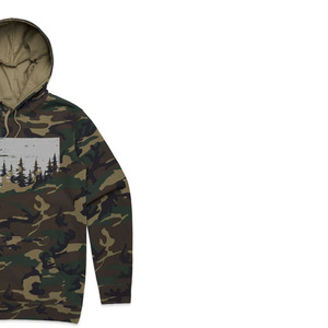 Sweat à capuche unisexe personnalisé camouflage épais surdimensionné coupe classique Nouveau pour l'hiver 2026 - Product Image 2