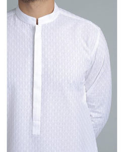 Quick Dry High Quality Solid Color <b>Men's</b> <b>Shalwar</b> <b>Kameez</b> New Fashion Style Best Selling Pakistani Clothing OEM Service Wholesale - Product Image 3