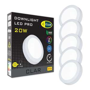 Plafonnier LED rond encastré 20W - Product Image 4