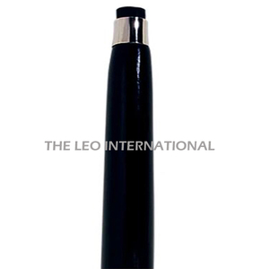 ไม้เท้าอลูมิเนียมสีดำด้ามไม้ขัดเงาสีเงินอุปกรณ์เสริมสำหรับเดินเขา4X1X38.5นิ้ว - Product Image 4