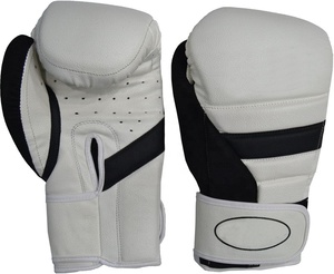Guantes de boxeo profesionales con logotipo personalizado, cuero PU de alta calidad, impermeables para uso en exteriores - Product Image 3