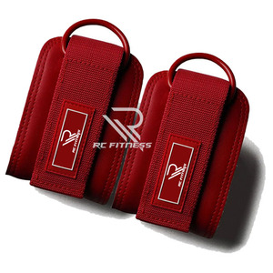 Leather Padded Weight <b>Ankle</b> Cuffs for Gym Cable Machines Workout <b>Support</b> D-ring Fitness Adjustable <b>Ankle</b> <b>Brace</b> Straps - Product Image 6