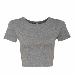 Logo personnalisé T-shirt en coton respirant pour femmes - Product Image 5