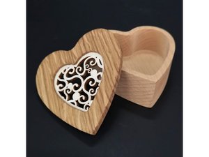 Cajas misteriosas en forma de corazón, regalos y artesanías, cajas de madera, carteles de pared hechos en la India - Product Image 6