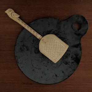 Espátula de Latón de Grado Alimenticio Más Vendida, Utensilio de Cocina Seguro y Libre de Químicos para una Cocina Tradicional Saludable, para Venta de Exportación - Product Image 6