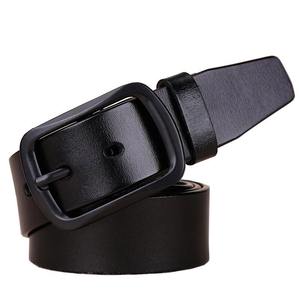Ceintures en cuir pour hommes personnalisées avec boucle carrée - Ceinture décontractée durable et légère Moulage monobloc Largeur/longueur personnalisable - Product Image 1