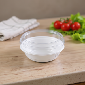 16oz PS Clear Salad <b>Bowl</b> <b>with</b> Base and <b>Lid</b> Plastic <b>Bowls</b> - Product Image 3