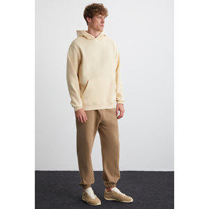 Sweat-shirt à capuche ultra doux en tissu biologique avec poche kangourou pour homme GRIMELANGE Cartmel - Product Image 2