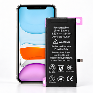 เปลี่ยนแบตเตอรี่โทรศัพท์มือถือสำหรับ iPhone 5 6 6s 7 8 Plus X XR XS 11 12 13 14 15 16 17 18 Pro Max อะไหล่ซ่อมขายส่ง OEM - Product Image 1