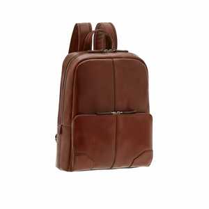 Mochila Vintage de Cuero Marrón Genuino para Portátil, para Hombre y Mujer, Ligera, Ecológica, Capacidad de 20-35L, para Viajes de Negocios - Product Image 1