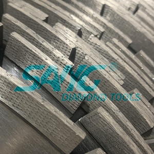 Lame de scie diamantée segmentée Arix, soudée au laser, outils de sciage du béton pour <span class=keywords><strong>la</strong></span> construction, scie murale, disque de coupe pour béton armé - Product Image 3