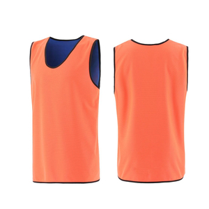 Baberos de chaleco de entrenamiento reversibles de dos caras para ropa de fútbol Baberos de fútbol de alto rendimiento - Product Image 6