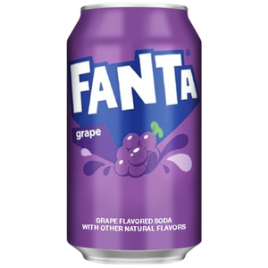 แฟนต้า องุ่น 355 มล. กระป๋อง นำเข้าจากสหรัฐอเมริกา แพ็ค 12 กระป๋อง น้ำอัดลม รสหวานสดชื่น ราคาถูก - Product Image 3