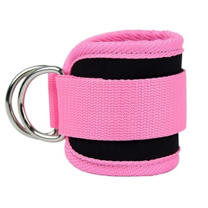 Correas de Tobillo para Levantamiento de Pesas de Gimnasio, Logotipo Sólido, Neopreno de Alta Calidad, Protección Ajustable y Transpirable, Unisex en Diferentes Colores - Product Image 2