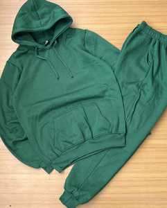 Nuevo diseño 2025, alta calidad, precio al por mayor, chándal para mujer, chándales transpirables de Color liso, forro polar tecnológico de algodón 100% - Product Image 1