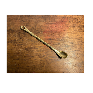 Cuillère de bar en laiton massif avec grande poignée de canard Utilisations pour bar à cocktails Accessoires de bar de meilleure qualité - Product Image 3