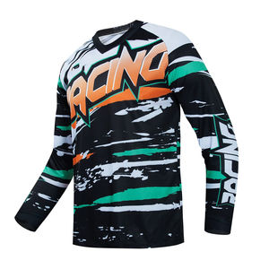 Bas quantité minimale de commande Sublimation Imprimer VTT VTT Racing Jersey Meilleure Qualité Usine Direct Livraison Rapide Jersey - Product Image 2