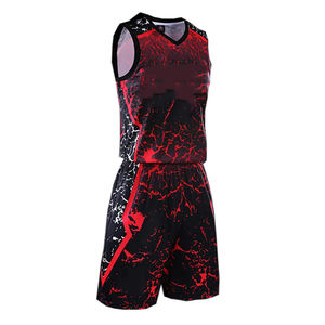 Short de basket-ball d'été pour hommes, maillot imprimé respirant et confortable de haute qualité, uniformes de basket-ball certifiés BSCI - Product Image 6