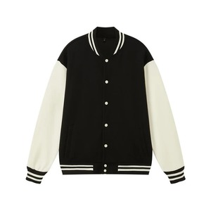 แจ็กเก็ตสไตล์คลาสสิกย้อนยุคสำหรับนักศึกษาเสื้อแจ็กเก็ตลายควิลท์ปักลายวิทยาลัยแจ็กเก็ตสำหรับผู้ชาย - Product Image 3